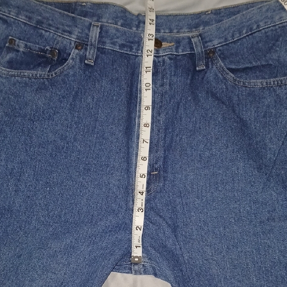 Wrangler Men's 38X38 Regular Fit Blue Jeans - Picture 7 of 13